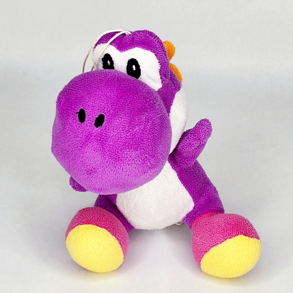 Little Buddy Super Mario All Star Collection Purple Yoshi Mini 6" Plush